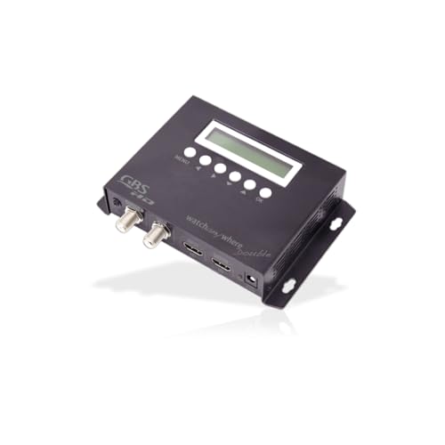 Modulatore Audio Video digitale terrestre con Ingresso HD Watch Any Where Double COFDM h.264 Doppia hdmi