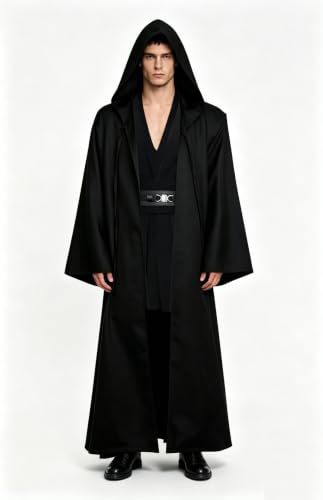 Túnica con capucha para hombre que soluciona tu disfraz de Halloween 4