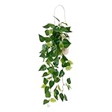 Atmosphera - Planta Artificial Colgante Piscina Maceta cerámica Beige