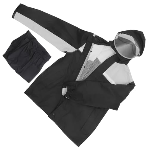 OUNONA 1set Outdoor Rain Suit for Men Motorcycle Rain Gear Pants Windproof Comfortable for Riding Camping Outdoor Activities