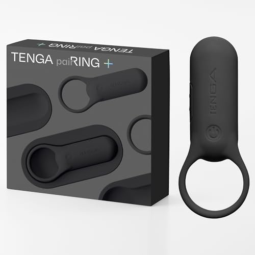 TENGA テンガ ペアリングプラス ブラック カップル用 バイブ SVR+ - 画像1