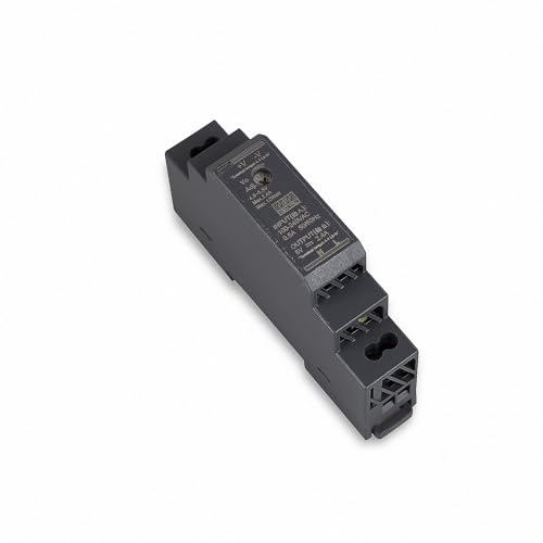 MEAN WELL Netzteil 12W 5V 2,4A ; MeanWell HDR-15-5 ; DIN-Rail Trafo, Schwarz MEAN WELL Netzteil 12W 5V 2,4A ; MeanWell HDR-15-5 ; DIN-Rail Trafo, Schwarz