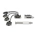 StarTech.com 4 Port PCI Express RS232 Serial Adapter Card - Single-Lane PCI Express - Breakout Cable - RS232 Extension - PCIe Serial Card (PEX4S553B)