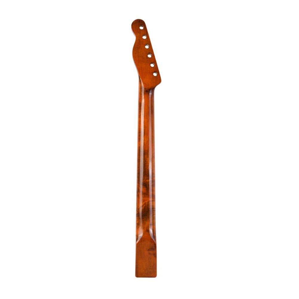 Manico di ricambio per chitarra, manico Telecaster compatibile per parti di ricambio fai da te per chitarra, tastiera in palissandro con binding a 22 tasti per TL ST Tele Back Center Line Manico di