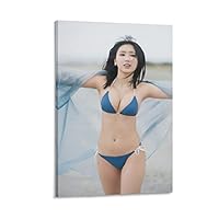 Amazon.co.jp: 沢口愛華 ポスター装飾画写真4 キャンバスアート