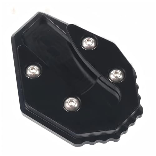 Patin béquille moto NMAX résout le problème d'enfoncement du support latéral noir