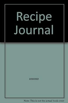 Hardcover Recipe Journal Book