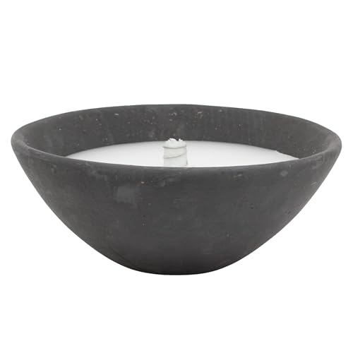 Schwabenfire Spezial Outdoor Kerze Terrakotta Schwarz 27cm mit Dauerdocht 100% Handgemacht in Deutschland Schwabenfeuer Kerze Geburtstagsgeschenk für...