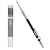 Mechanical Carpenter Pencil with 12 Refills, Woodworking Construction Pencil with Built in Sharpener, Extended Needle-Nose Tip for Use in Toughest Jobs