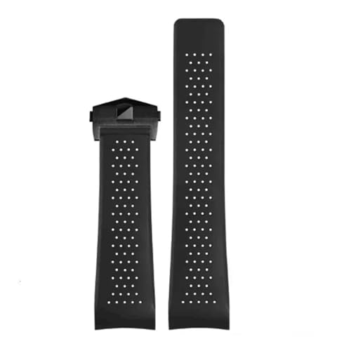 Bracelet montre 22 mm en caoutchouc compatible TAG Heuer pour remplacer un bracelet usé