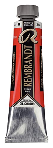 Rembrandt Tubo de óleo 40 ml Rojo cadmio medio 314 (01053142)