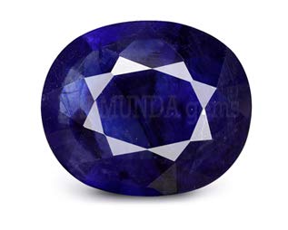 BARMUNDA gems Neelam Stone Natural Blue Sapphire Stone Original Certified Gemstone for Men and Women (7.25 Ratti) (B0918J5KT7) Amazon Price History, Amazon Price Tracker