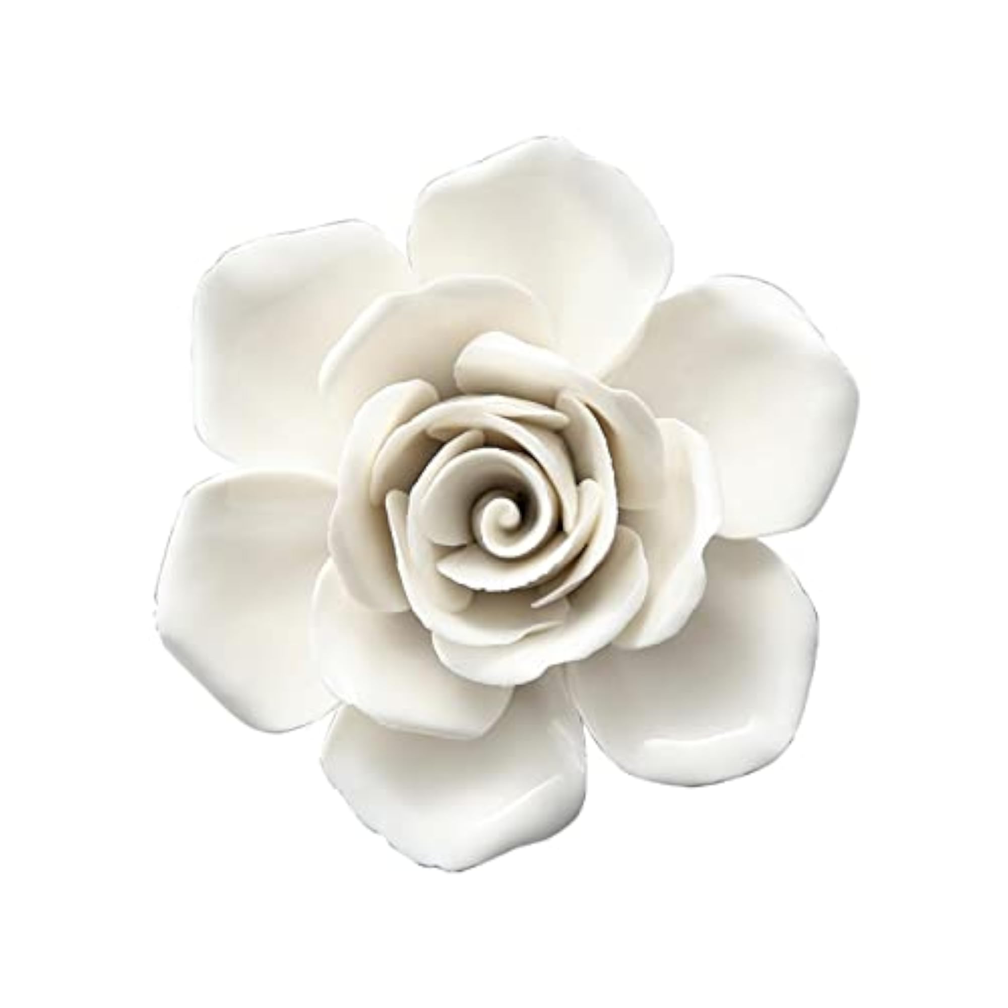 3D Wall Hanging Ceramic Flowers Craft Decor