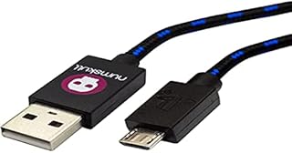 PS4 Controller Charger Cable - Official Sony PlayStation 4 Accessories - 4m Gold Plated PS4 Charger Cable, Play and Charge Simultaneously (PS4)