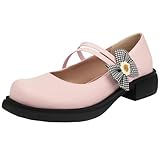 Décoration nœud : avec une charmante décoration de nœud, nos chaussures Mary Jane présentent un style à la mode et unique, à la fois mignon et élégant, parfait pour toutes les occasions.