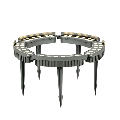 Anneau arbre lumineux LED extérieur DC 24V étanche pour lumière paysagère