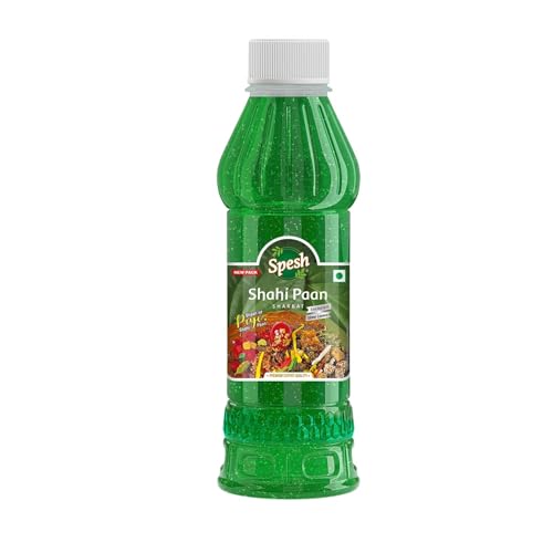 Image of SPESH Shahi Paan Sharabat 700 ML | Premium Instant Refreshing Drink | Ready to Mix With Water, Milk, Ice Creams, Faloodas, Mock Tails, Desserts & Sweets
