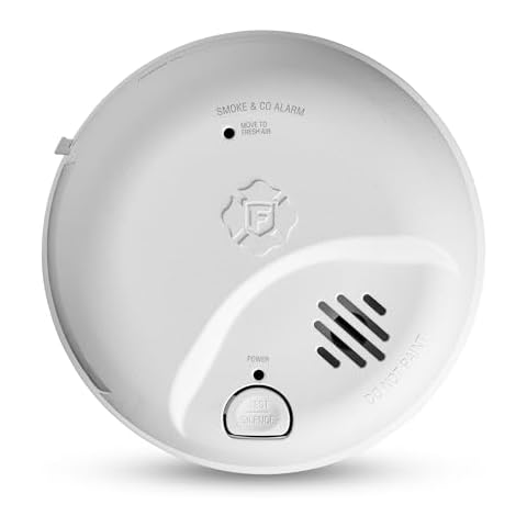 First Alert SMICO100-AC Interconnect Hardwire Combination Smoke & Carbon Monoxide Alarm with Battery Backup, 1-Pack Cover