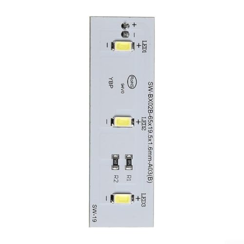 Conjunto De Luz De Refrigerador SW-BX02B 49031078 Tira LED De Repuesto Para Iluminación De Refrigerador Congelador 12V DC Conector De 2 Pines (1 Unidad)