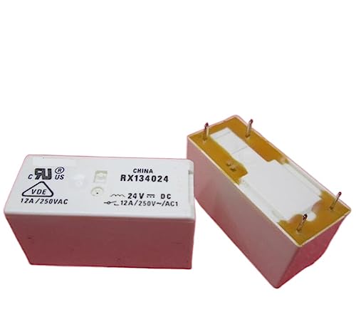 Relais RX134024 24VDC 12A haute précision avec contacts 4PIN robustes