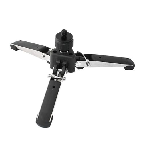 Soporte de trípode de viaje ligero de 3 patas para cámaras y teléfonos inteligentes, accesorio de fotografía, conectores monopié ajustables