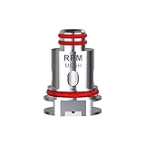 RPM RBA Coil, disfruta del placer de bricolaje, te ofrece vapor masivo y sabor más puro, bobina de 0.6Ω y admite bobinas con una resistencia mínima de 0.25Ω