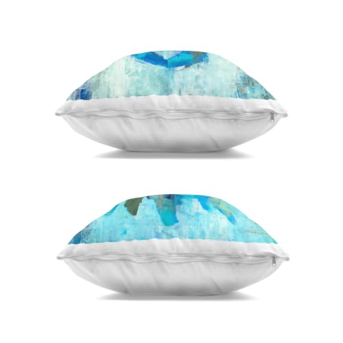 Image of Stupell Industries | Modern Blue Aquatic Life, 18 x 18 Each