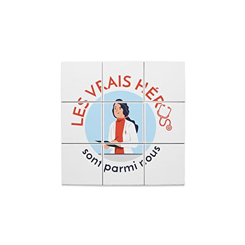 Carreaux céramique décoratif médecin radiologue les vrais héros
