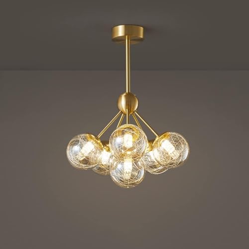 Luminaire suspendu haricot magique pour l'ambiance du salon