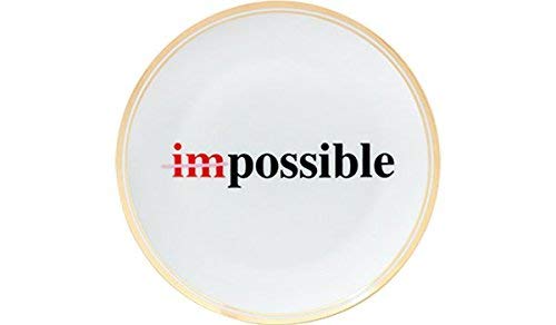 BITOSSI HOME & Funky Table LA TAVOLA SCOMPOSTA, Piatto Impossible Ø 17 CM