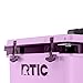 RTIC 22 QT Ultra-Light Wheeled Cooler with Handle, Hard Insulated Portable Ice Chest Box for Beach, Drink, Beverage, Camping, Picnic, Fishing, Boat, Barbecue, Lavender/Plum