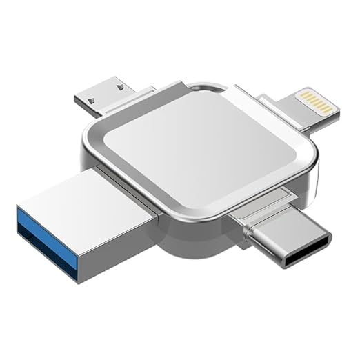 64GB 4-in-1 USB Flash Drive — Integrated Type-C, Supports Lightning,USB Memory Stick with Type-c, Compatible with Android, iPhone, iPad mini, and PC-picture-44