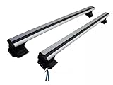Roof Rack Cross Bars for Mercedes E-Class W211 2002-2009 Carrier Rail Aluminum High Bearing Capacity / 75 kg - 175 Ib Aerodynamic Design