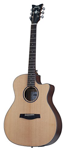 Schecter 6 String Orleans Studio Acoustic, Natural Satin (3712)
