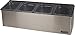 San Jamar FP8244FL EZ-Chill Stainless Steel Self-Service Center with Flex Lid