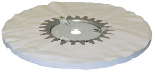 Magnate DFA1616114 Domet Flannel Airway Buffing Wheel - 16" Diameter; 1-1/4" Hole Diameter; 16 Ply