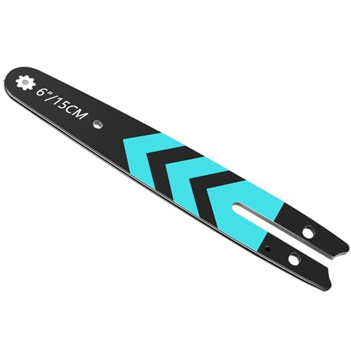 Saker 6 Inch Mini Chainsaw Guide Bar Replacement, Guide Bar for Saker Portable Electric Chainsaw Cordless