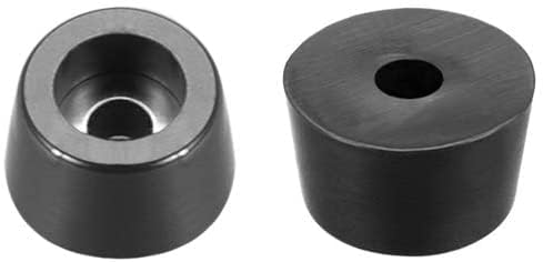 Pieds en caoutchouc pare-chocs D12x10xH7mm noir butée amortisseur anti-rayure meuble