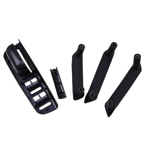 �Ԃ̃h�A�n���h�� �Ԃ̃h�A�n���h�� �ԓ��h�A�v���O���u�n���h�� VW�ɓK�� �p�T�[�g�ɓK��B5 B5.5�Z�_��/���S��19962000-2005�ɓK�� �h�A�n���h�� �v���e�N�^�[(Black 1set)