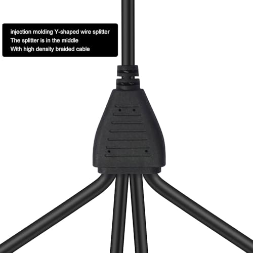 Cable de audio para conectar un amplificador a múltiples altavoces sin ruidos 7