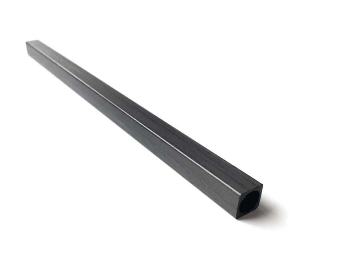 1 szt. Kwadratowa rura z włókna węglowego o wysokiej wytrzymałości 1000 mm(5x5x2mm)