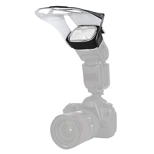 Flash Diffuser Reflector Kit,Universal SLR Camera Top Flash Light Lamp Reflector Board Set for SLR Camera Top Flash Light (Silver, White,Golden)