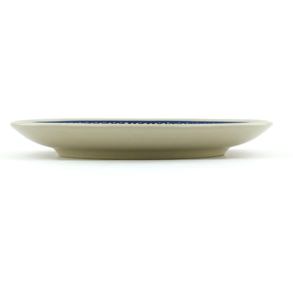 Bunzlauer Keramik flacher Teller (Frühstücksteller), Ø19,5 cm, H=2,4 cm, Dekor 120