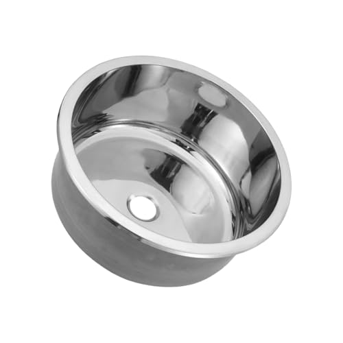 Bassin rond en acier inoxydable pour optimiser les petits espaces d'eau - 2
