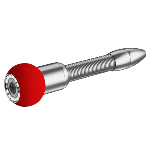 Accessories Sewer Camera Head with Self-Leveling Function, Waterproof Pipe Inspection Camera Lens Parts for Anysun, HBUDS, Aukfa 7D1 Drain Pipe Camera?IP68?