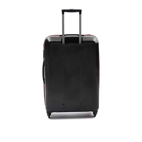 Image of YAYAVAR Batman Trolley Suitcase - 85L, Cabin Luggage with 8 Spinner Wheel, Hard Shell Polycarbonate Suitcase, Number Lock, Water Resistant, Luggage Bag for Travel (Teal & Black, 67cm, Medium)