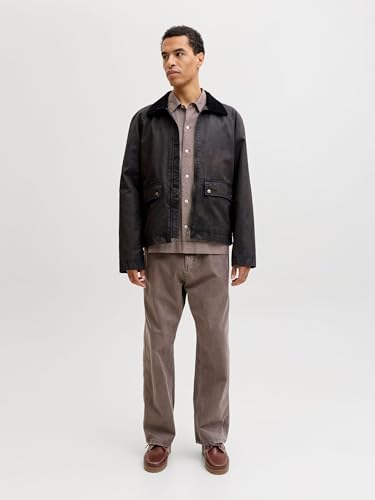 Jpstalex Raye Worker Pantalon confortable pour le bureau et les sorties