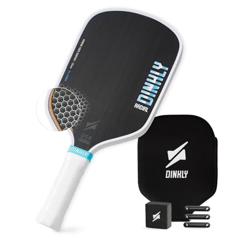 Image of Pickleball Paddles Set of 2 /4- USAPA Approved Graphite /Fiberglass Pickleball Racket, 2 Pickleball Rackets, 4 Balls and 1 Portable Carry Bag, Aesthetic Pickle Ball Set for Men Women Beginners