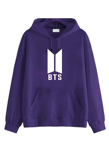 Image of The SV Style Random Print Graphic Print Pullover Hoodie, Black, Long Sleeve with Kangaroo Pocket 320 GSM Fleece Inside