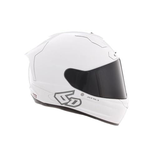 6D HELMETS | ATS-1R Solid | Gloss White | X-Large